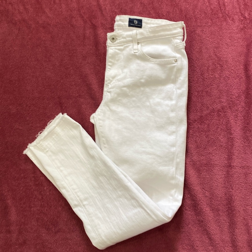 AG Adriano Goldschmied The Stevie Slim Straight Jeans Ankle 26R